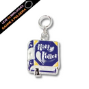 Berloque Banhado a Prata Livro Harry Potter - Prata - Áurea Acessórios