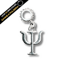 Berloque Banhado a Prata Psicologia - Prata - Áurea Acessórios