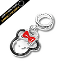 Berloque Pendurado Minnie com Laço - Prata - Áurea Acessórios