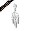 Berloque Pendurado Filtro dos Sonhos - Prata - Áurea Acessórios