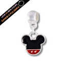 Berloque Cabeça Mickey Costas - Prata - Áurea Acessórios
