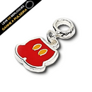 Berloque Pendurado Shorts do Mickey - Prata - Áurea Acessórios