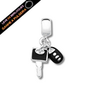 Berloque Pendurado Chave de Carro - Prata - Áurea Acessórios