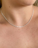 Colar Medalhinhas - Semijoia Banhado a Prata