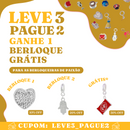 Berloque Pendurado Tiara Mickey com Strass - Prata - Áurea Acessórios