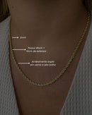 Colar Fio Baiano - Semijoia Banhado em Ouro 18k