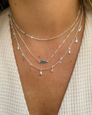 Conjunto de Colares Mistic - Semijoia Banhado a Prata