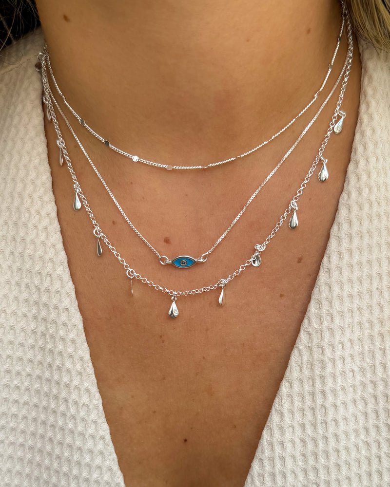 Conjunto de Colares Mistic - Semijoia Banhado a Prata