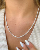 Colar Fio Baiano - Semijoia Banhado a Prata