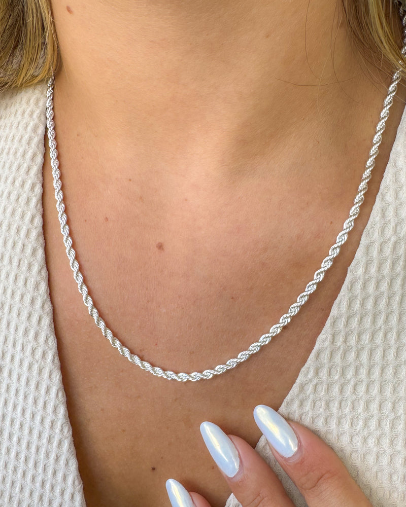 Colar Fio Baiano - Semijoia Banhado a Prata