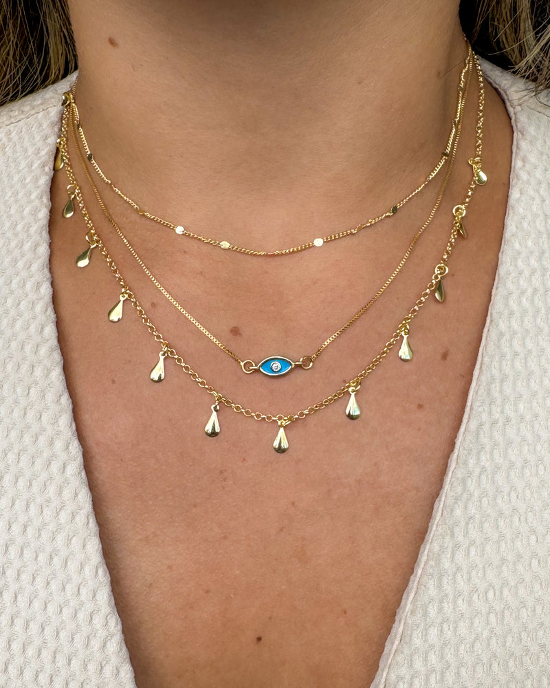 Conjunto de Colares Mistic - Semijoia Banhado em Ouro 18k