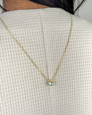 Escapulário Espírito Santo - Semijoia Banhado em Ouro 18k