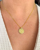 Colar Pingente Medalha Pet - Semijoia Banhado em Ouro 18k