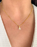 Colar Pingente Nossa Senhora - Semijoia Banhado em Ouro 18k