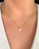 Colar Pingente Nossa Senhora - Semijoia Banhado em Ouro 18k