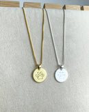 Colar Pingente Medalha Pet - Semijoia Banhado em Ouro 18k