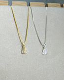 Colar Pingente Nossa Senhora - Semijoia Banhado a Prata