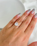 Anel Regulável Hailey - Semijoia Banhado a Prata