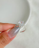 Anel Regulável Hailey - Semijoia Banhado a Prata