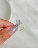 Anel Regulável Hailey - Semijoia Banhado a Prata