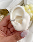 Piercing Fake Brilhoso - Prata - Áurea Acessórios