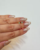 Kit de Brincos Choices Corações - Semijoia Banhada a Ouro 18k
