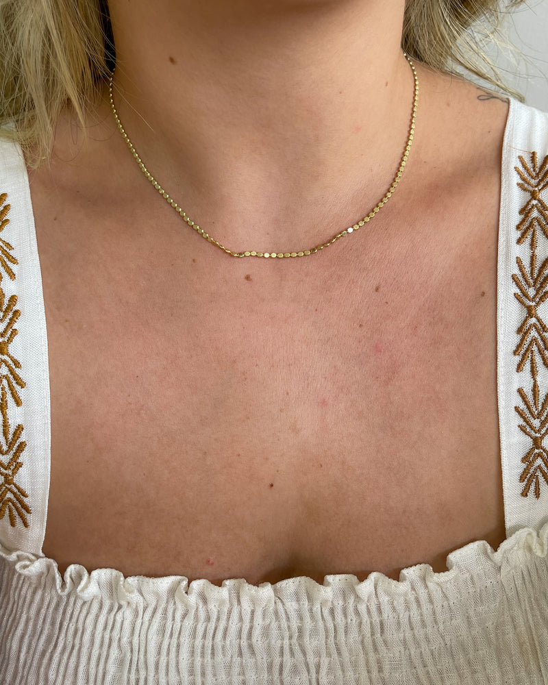 Colar Medalhinhas - Semijoia Banhado em Ouro 18k