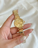 Relógio Feminino Italy Dourado 28mm