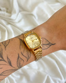 Relógio Feminino Casio Vintage Dourado 23mm