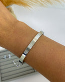 Bracelete Inspiração Cartier - Prata - Áurea Acessórios