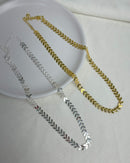 Colar Raminhos - Semijoia Banhado em Ouro 18k