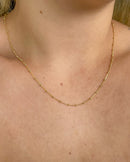 Colar Veneziana Bolinhas - Semijoia Banhado em Ouro 18k