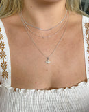 Conjunto de Colares Abelha - Semijoia Banhado a Prata