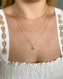 Conjunto de Colares Abelha - Semijoia Banhado em Ouro 18k