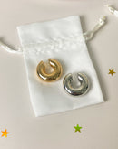 Piercing Fake Tubo Bold - Prata - Áurea Acessórios