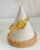 Relógio Feminino Roma Dourado 21mm