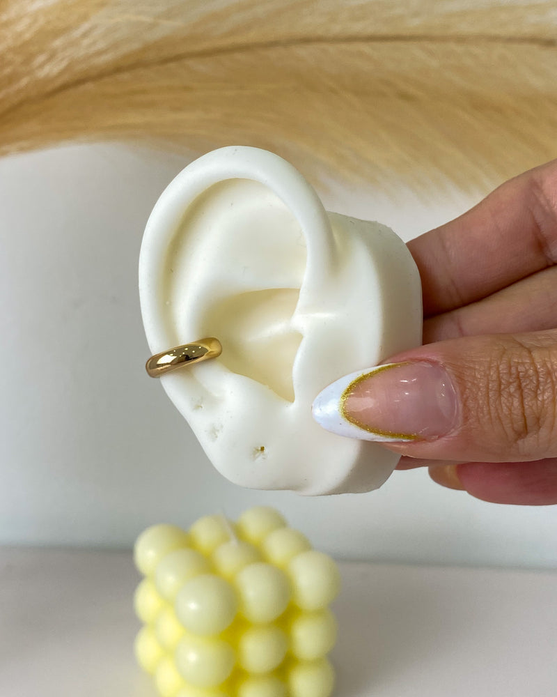 Piercing Fake Bold Liso - Dourado - Áurea Acessórios