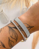 Bracelete Bolinhas Aço Inoxidável - Áurea Acessórios