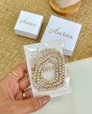 Colar Riviera 3 Garras Coração - Semijoia Folheada a Ouro