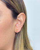 Brinco Laço Delicate - Semijoia Banhada a Ouro 18k