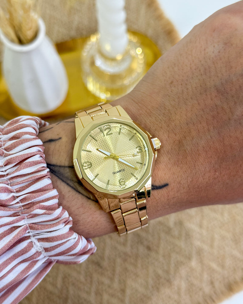 Relógio Feminino Redondo Analógico Pequeno