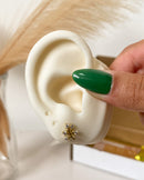 Brinco Mini Árvore da Vida - Semijoia Banhado em Ouro 18k