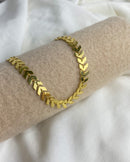 Pulseira Raminhos - Semijoia Banhado em Ouro 18k