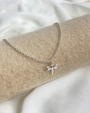 Pulseira Libélula - Semijoia Banhado a Prata