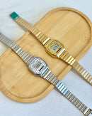 Relógio Feminino Digital Mini Casio Prata 23mm