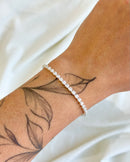 Pulseira Riviera Zircônia Redonda - Semijoia Folheada a Prata