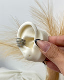 Piercing Fake Spider Cravejado - Prata