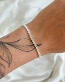 Pulseira Riviera Quadrada - Semijoia Folheada a Prata