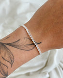 Pulseira Riviera Quadrada - Semijoia Folheada a Prata