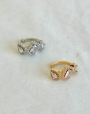 Piercing Fake Formas Cravejado - Semijoia Folheada a Ouro 18k